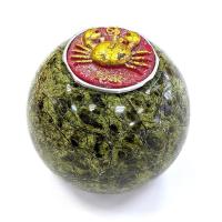 Подсвечник из змеевика (Шар)